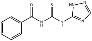 N-((1H-1,2,4-Triazol-3-yl)carbamothioyl)benzamide 结构式