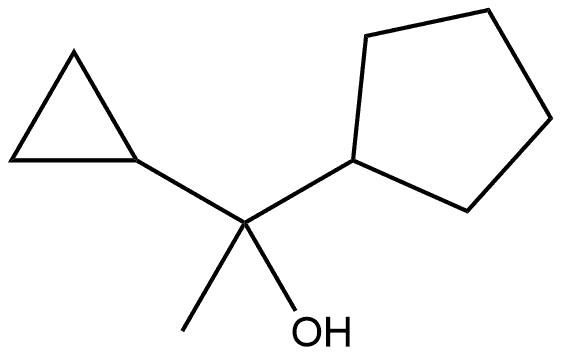 α-Cyclopropyl-α-methylcyclopentanemethanol 结构式