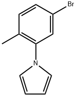 1-(5-Bromo-2-methylphenyl)-1H-pyrrole 结构式