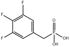 Phosphonic acid, P-[(3,4,5-trifluorophenyl)methyl]- 结构式