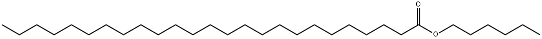 Pentacosanoic acid hexyl ester 结构式