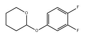 2H-Pyran, 2-(3,4-difluorophenoxy)tetrahydro- 结构式