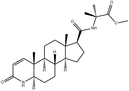 Finasteride Carboxylic Acid Methyl Ester 结构式
