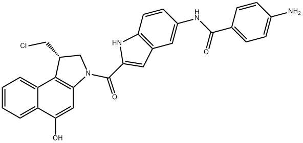 化合物 DUOCARMYCIN ANALOG-2 结构式