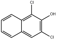 2-Naphthalenol, 1,3-dichloro- 结构式