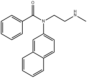 N-(2-(Methylamino)ethyl)-N-(naphthalen-2-yl)benzamide 结构式