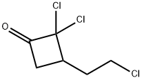 Cyclobutanone, 2,2-dichloro-3-(2-chloroethyl)- 结构式