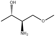 (2S,3R)-3-氨基-4-甲氧基-2-丁醇 结构式