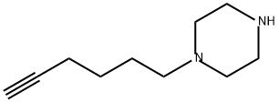 1-(5-己炔-1-基)哌嗪 结构式