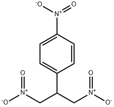 2-(4-硝基苯基)-1,3-二硝基丙烷 结构式