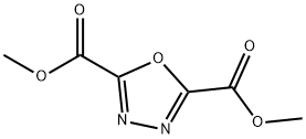 1,3,4-Oxadiazole-2,5-dicarboxylic acid, 2,5-dimethyl ester 结构式