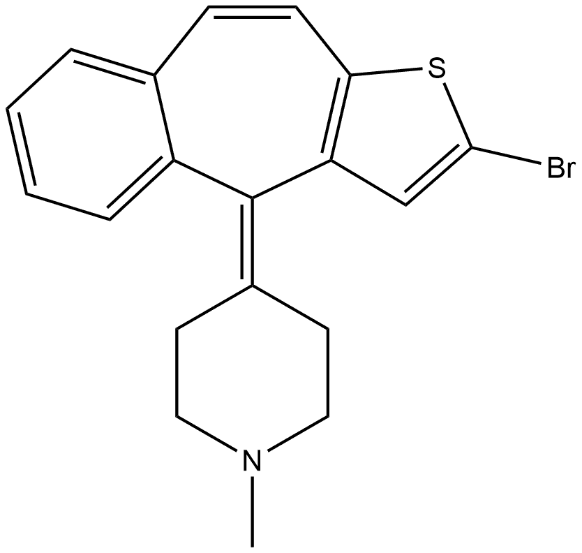 酮替芬杂质5 结构式