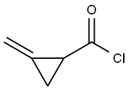 Cyclopropanecarbonyl chloride, 2-methylene- 结构式