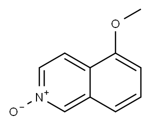 Isoquinoline, 5-methoxy-, 2-oxide 结构式