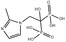 唑来膦酸杂质8 结构式