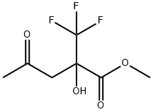 Pentanoic acid, 2-hydroxy-4-oxo-2-(trifluoromethyl)-, methyl ester 结构式