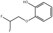 2-(2,2-Difluoroethoxy)phenol 结构式