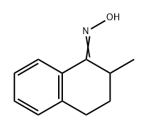 1(2H)-Naphthalenone, 3,4-dihydro-2-methyl-, oxime 结构式