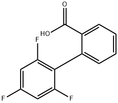 2-(2,4,6-Trifluorophenyl)benzoic acid 结构式