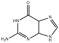 2-Amino-5,7-dihydro-3H-purin-6(4H)-one 结构式