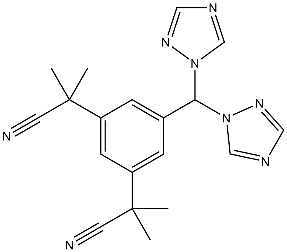 Anastrozole Impurity 18 结构式