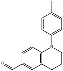 1-(p-Tolyl)-1,2,3,4-tetrahydroquinoline-6-carbaldehyde 结构式