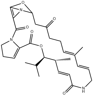13-deoxyvirginiamycin M1 结构式