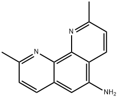 2,9-二甲基-1,10-菲咯啉-5-胺 结构式