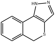 1,5-dihydro[2]benzothiopyrano[4,3-c]pyrazole 结构式