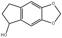 6,7-二氢-5H-茚并[5,6-D][1,3]二氧戊环-5-醇 结构式