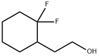 2-(2,2-二氟环己基)乙烷-1-醇 结构式