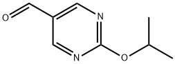 2-异丙氧基嘧啶-5-甲醛 结构式