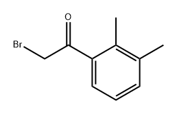 ETHANONE, 2-BROMO-1-(2,3-DIMETHYLPHENYL)- 结构式