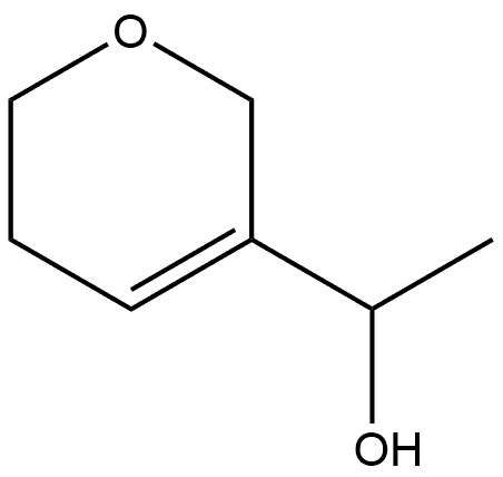 1-(5,6-Dihydro-2H-pyran-3-yl)-ethanol 结构式