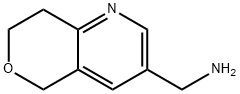 (7,8-二氢-5H-吡喃并[4,3-B]吡啶-3-基)甲胺 结构式