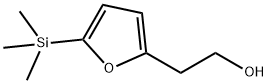 2-Furanethanol, 5-(trimethylsilyl)- 结构式