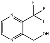 (3-(三氟甲基)吡嗪-2-基)甲醇 结构式