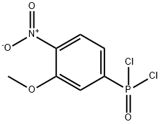 (3-甲氧基-4-硝基苯基)膦酰二氯 结构式