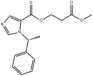 甲氧羰基依托咪酯 结构式