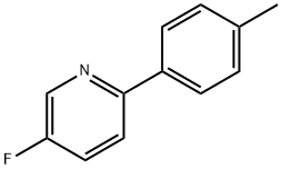 Pyridine, 5-fluoro-2-(4-methylphenyl)- 结构式