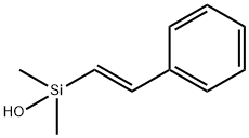 Silanol, dimethyl[(1E)-2-phenylethenyl]- 结构式