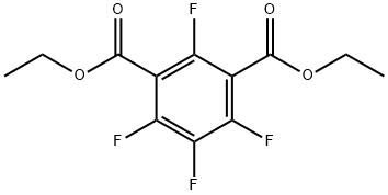 1,3-Benzenedicarboxylic acid, 2,4,5,6-tetrafluoro-, 1,3-diethyl ester 结构式