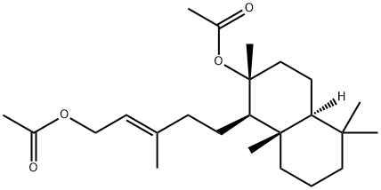 Isosclareol Diacetate 结构式