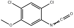 1,5-dichloro-2-isocyanato-4-methoxybenzene 结构式