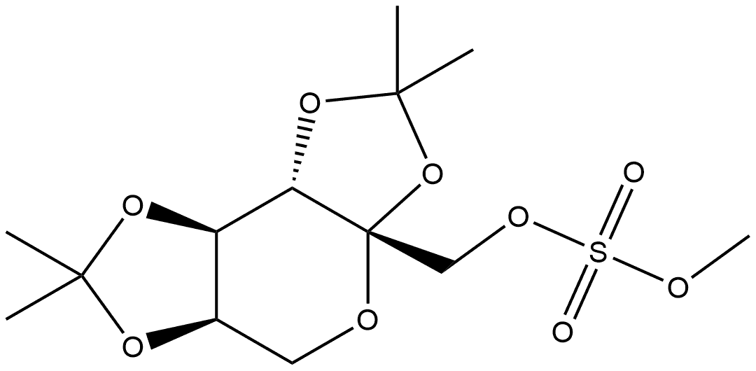 托吡酯杂质11 结构式