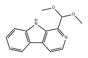 9H-Pyrido[3,4-b]indole, 1-(dimethoxymethyl)- 结构式