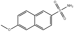 6-methoxynaphthalene-2-sulfonamide 结构式