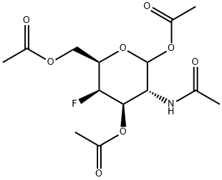 D-Galactopyranose, 2-(acetylamino)-2,4-dideoxy-4-fluoro-, 1,3,6-triacetate