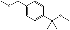 BENZENE, 1-(METHOXYMETHYL)-4-(1-METHOXY-1-METHYLETHYL)- 结构式