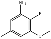 Benzenamine, 2-fluoro-3-methoxy-5-methyl- 结构式